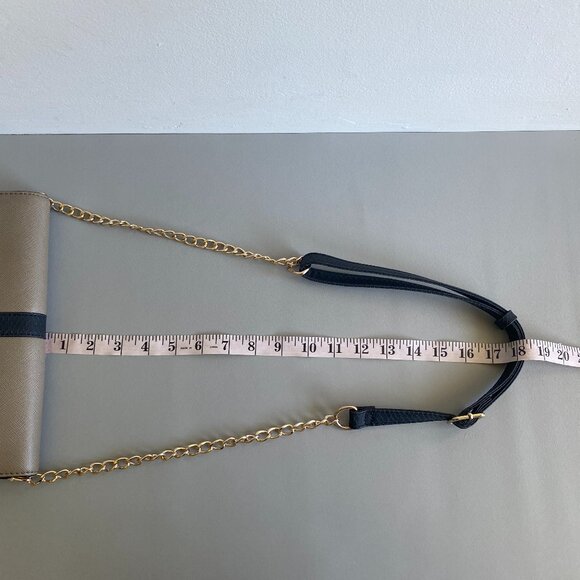 Call It Spring Sage Green Black Structured Shoulder Bag - Picture 12 of 14